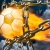 Fire Football Goal in Chain